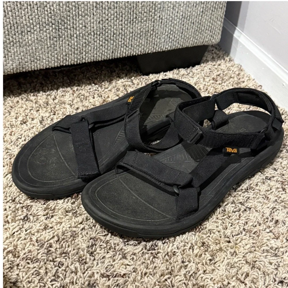 Teva Terra Fi 5 Universal Mens Sandals Black Hiking Sport Water Shoes 1019234 14